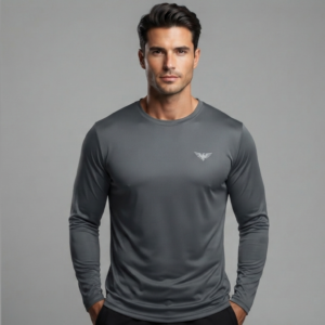 CAMISETA MANGA LONGA DRY-FIT COM PROTEÇÃO UV