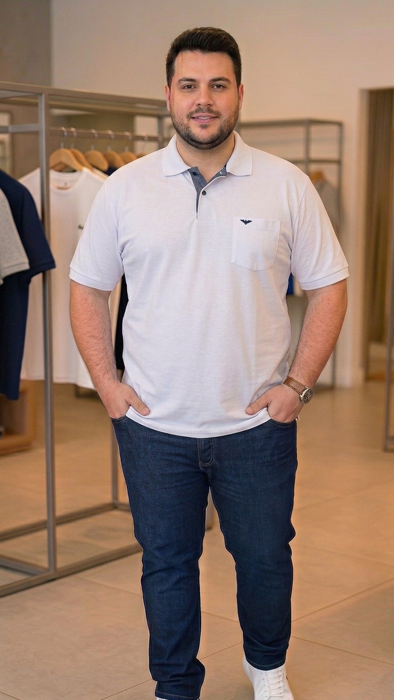POLO PIERRE PLUS SIZE